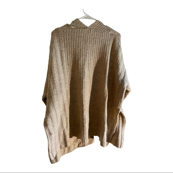 topshop  oversized tan open front sweater - Picture 7 of 10